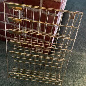 Hanging Gold File Organizer